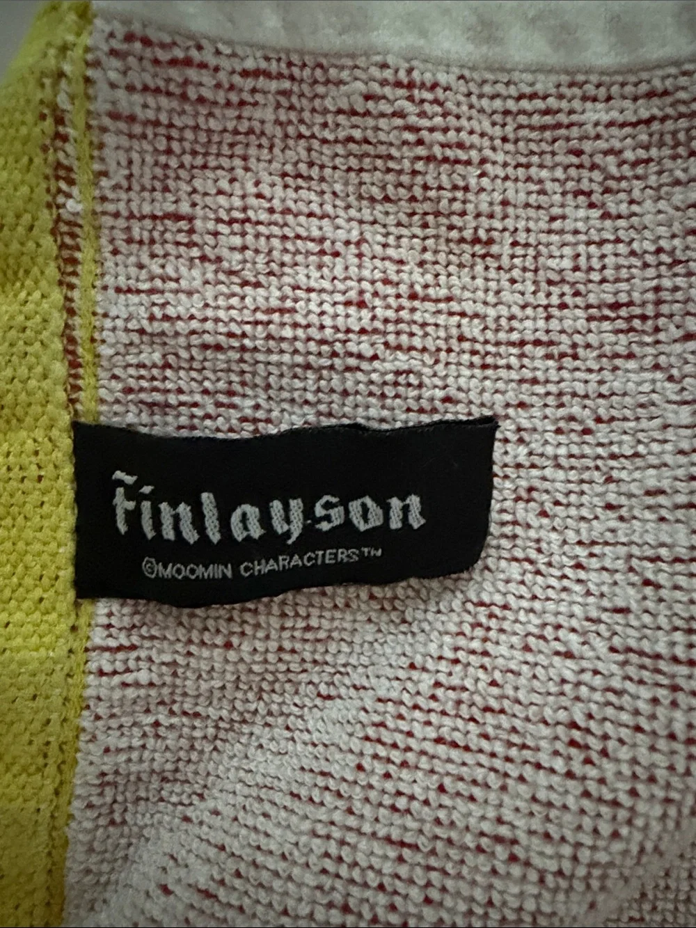 Moomin Finlayson Hand Towel with Moomin Character Little My